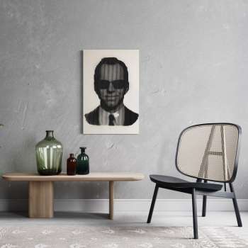 Tableau gravure Agent Smith "Matrix"