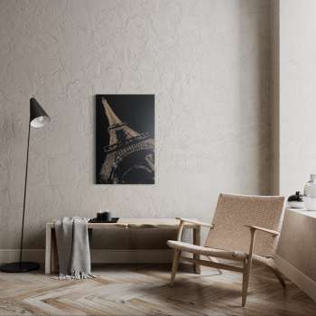 Tableau gravé Dame de fer