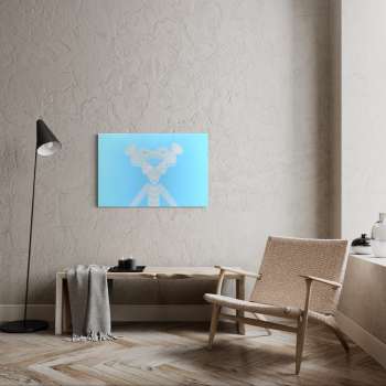 Tableau gravé Panthère Rose