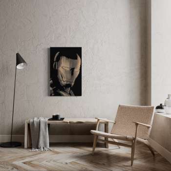 Tableau gravé IronMan