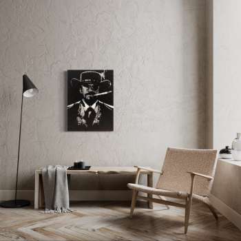 Tableau gravé Django