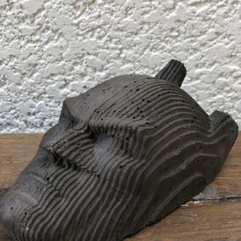 Batman en Béton Relique Ancienne