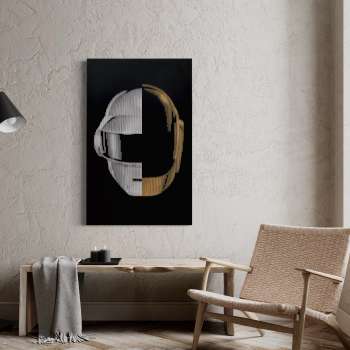 Tableau gravure Daft Punk XL