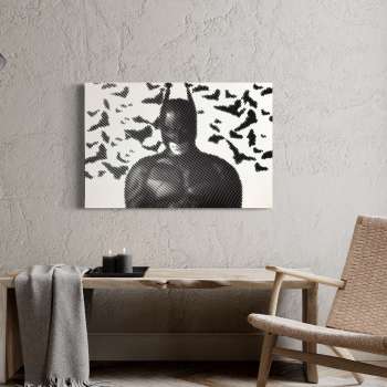 Tableau gravure Nuage de Chauves-souris